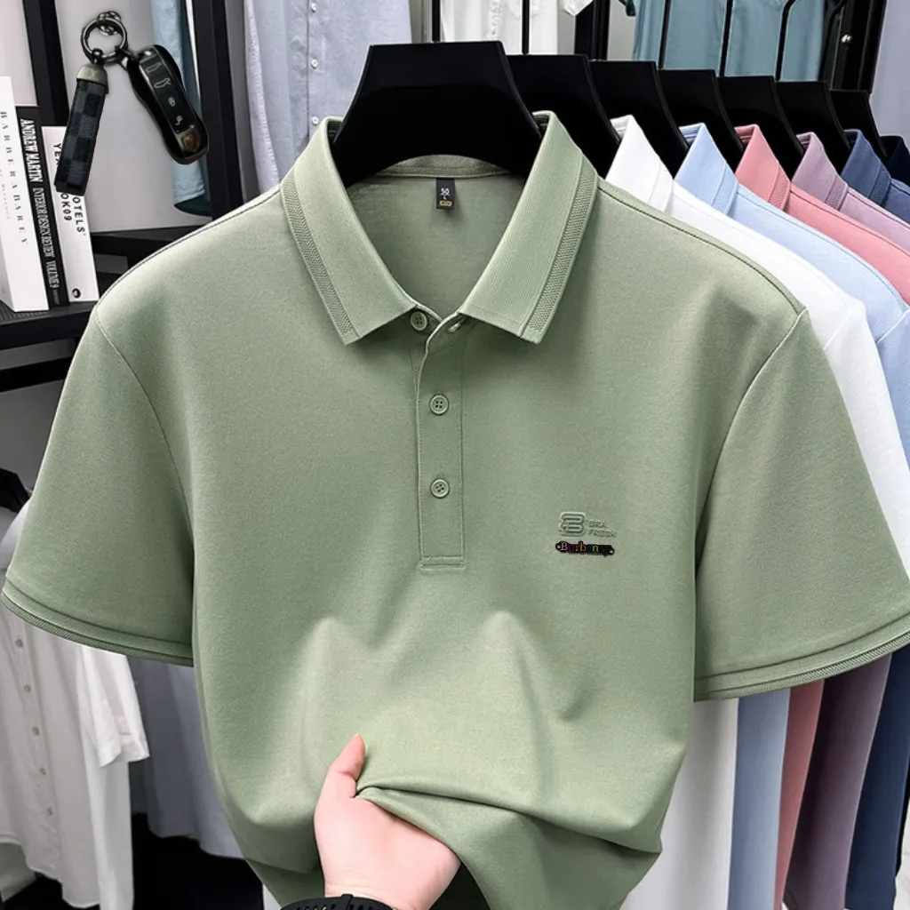 P140【 🔑】 26 Quality POLO ， Quality ， Breathable ， LOGO， ⚡️ T ⚡️ ， ！Sizes：M-4XL（ 210 、 。